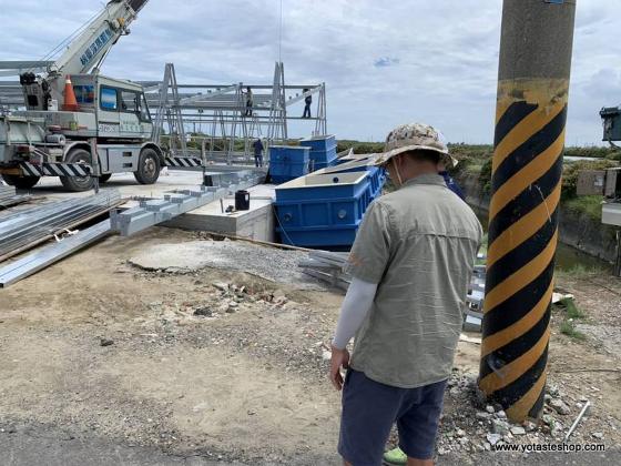 漁電共生北門科技示範廠,已經產出最高級的台灣產海水白蝦