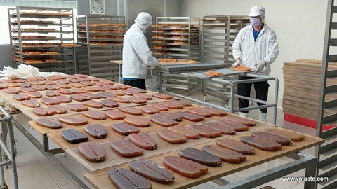 眼鏡伯烏魚子無塵室內製造