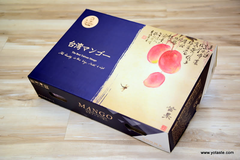 眼鏡伯 宅配日本-愛文芒果禮盒包裝圖