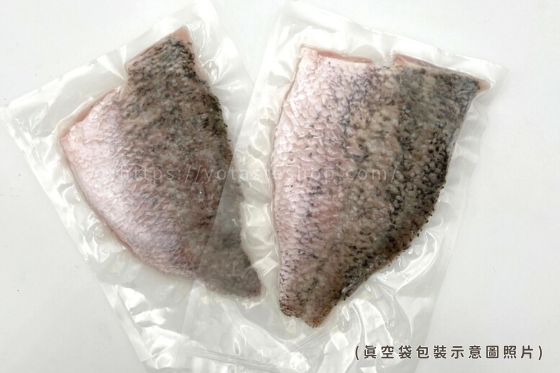 冷凍鱸魚排真空包裝，方便保存及料理