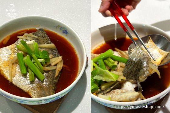 清蒸鱸魚，電鍋鱸魚料理