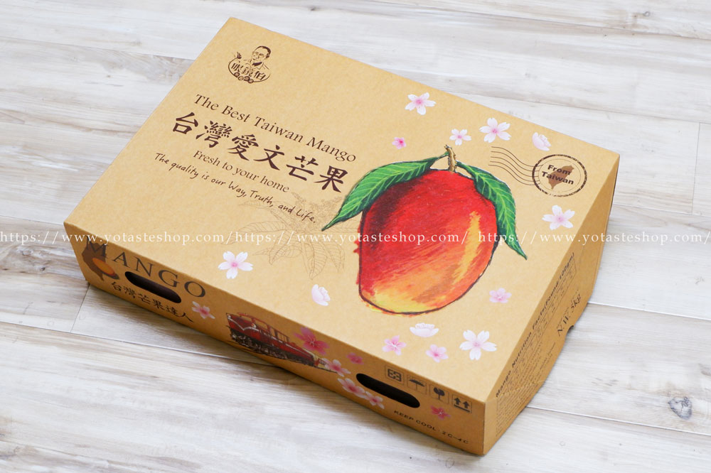 台灣芒果禮盒,端午節禮盒推薦,眼鏡伯台灣芒果樣式