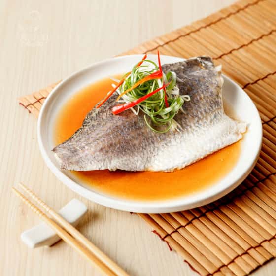 快速補充優質蛋白質，清蒸去刺鱸魚排料理