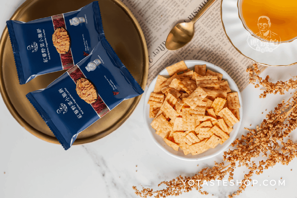 鹹餅乾推薦眼鏡伯紅藜野菜小脆餅