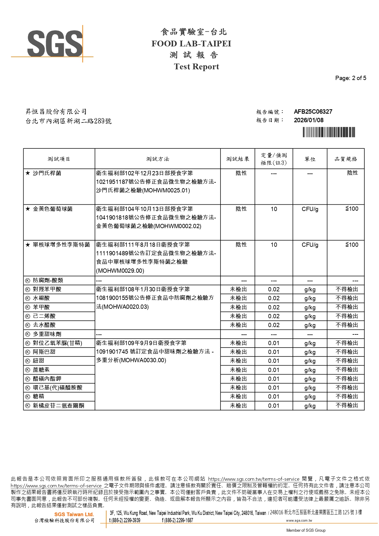 眼鏡伯楊桃乾檢驗報告2026